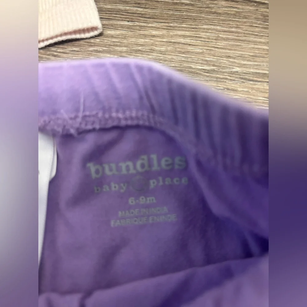 Lot Of Baby Girls Clothing 6 Months Petit Lem Burt’s Bees